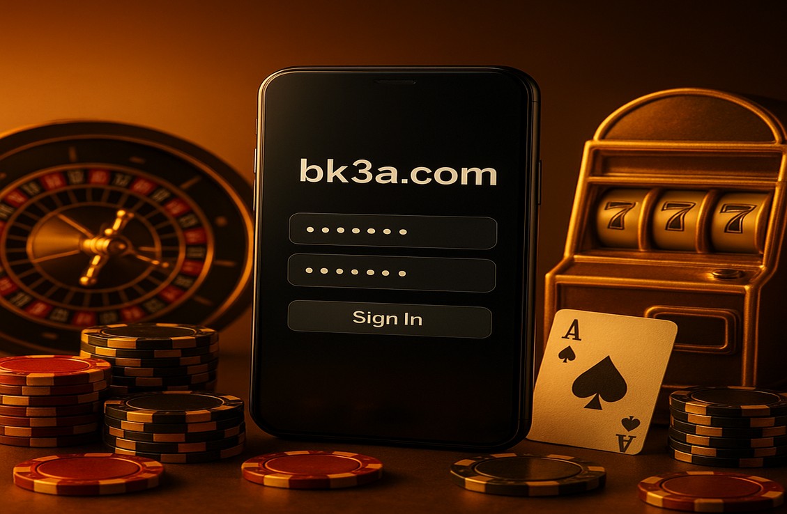 bk3 অ্যাকাউন্ট লগইন স্ক্রিন